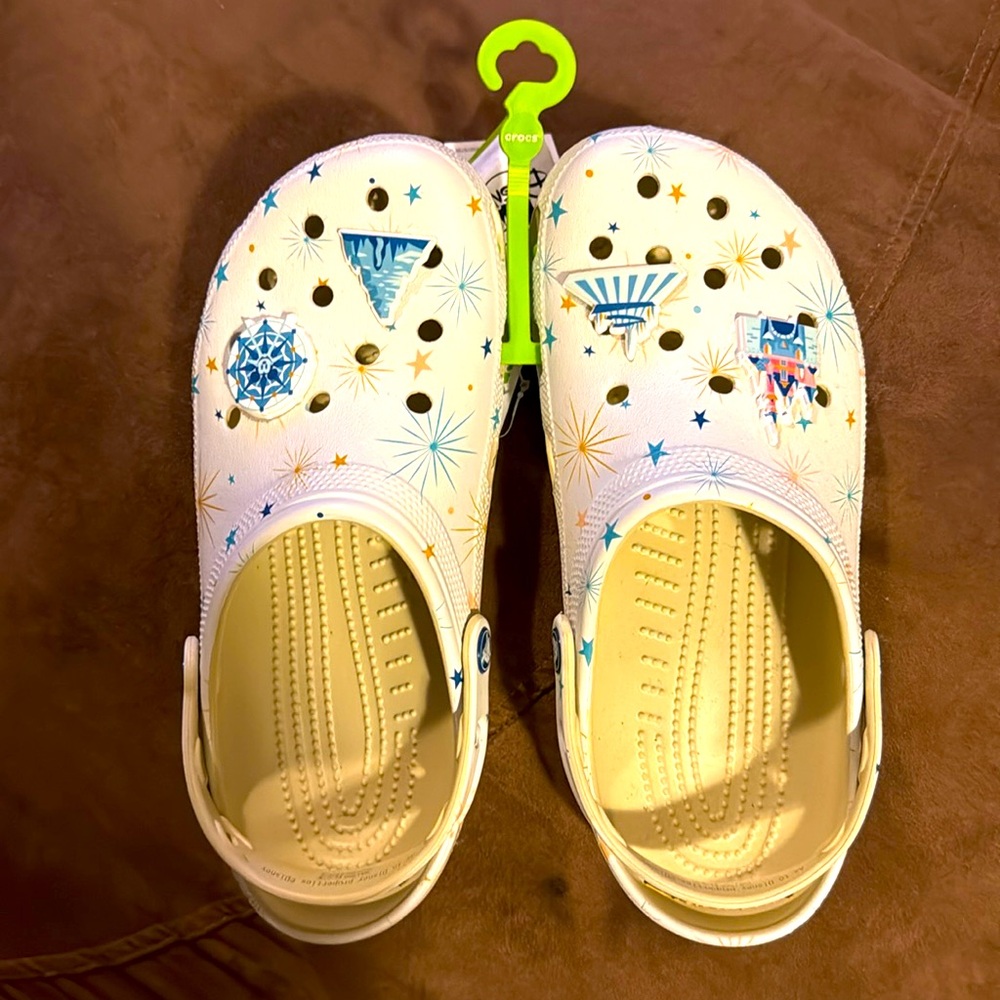 Disneyland Park Icon Crocs NWT